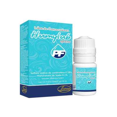 Humylub PF solucion oftalmica 10 ml