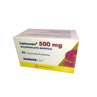 Lamucon 500 mg x 50 comprimidos. (Cenabast) - Farmacia AraucoMed