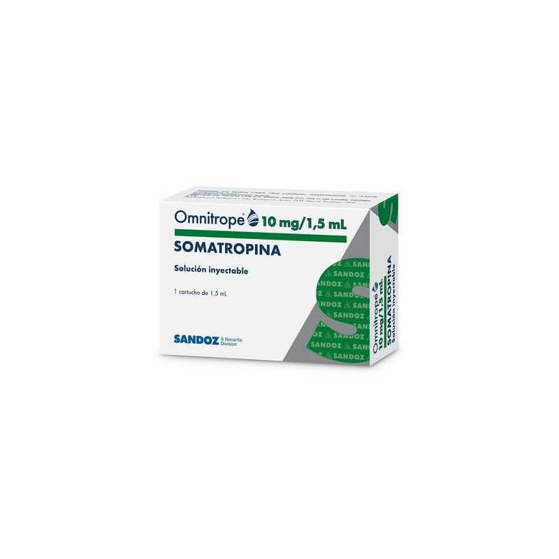 Omnitrope 10mg/1,5ml solución inyectable 30UI (Cenabast)