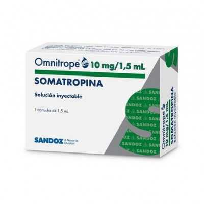 Omnitrope 10mg/1,5ml solución inyectable 30UI (Cenabast)
