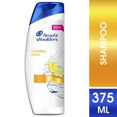 Head & Shoulders control grasa shampoo 375ml