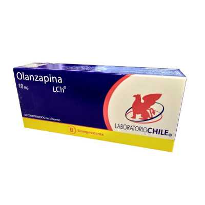 Olanzapina 10mg x30com (Chile)