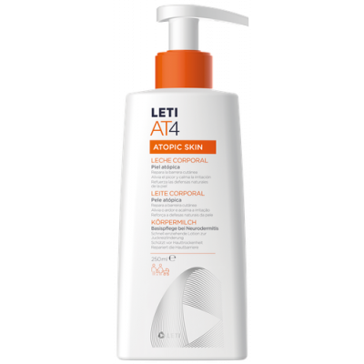 Leti AT4 leche corporal piel atopica 250ml