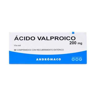 Acido Valproico 200mg x30com. (Andromaco)