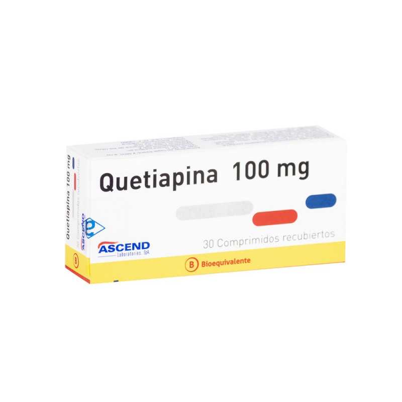 Quetiapina 100mg x30com. (Ascend)