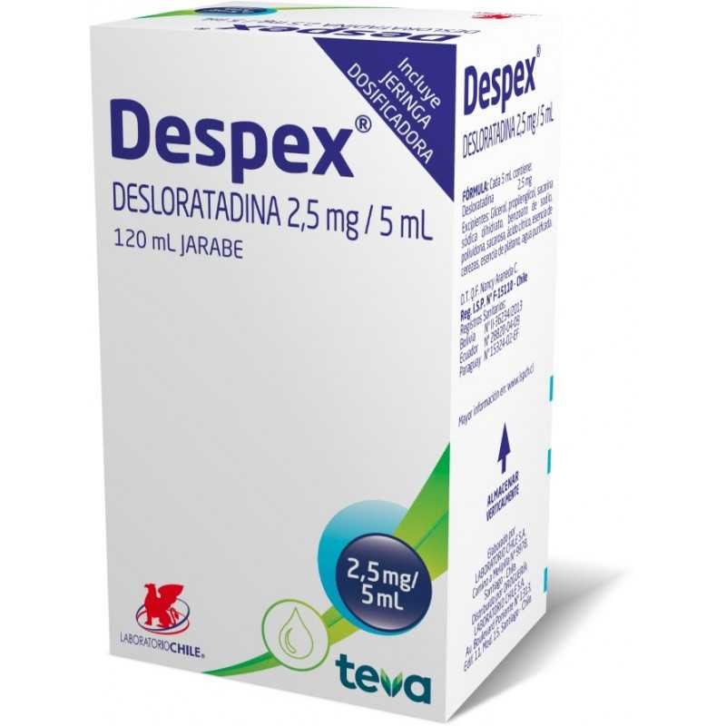 Despex Jarabe 2,5mg/5ml frasco 120ml (Cenabast)