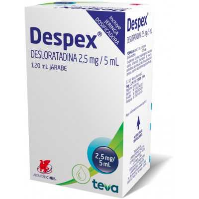 Despex Jarabe 2,5mg/5ml frasco 120ml (Cenabast)