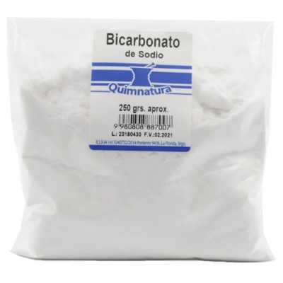 Bicarbonato de sodio x250g. (Quimnatura)