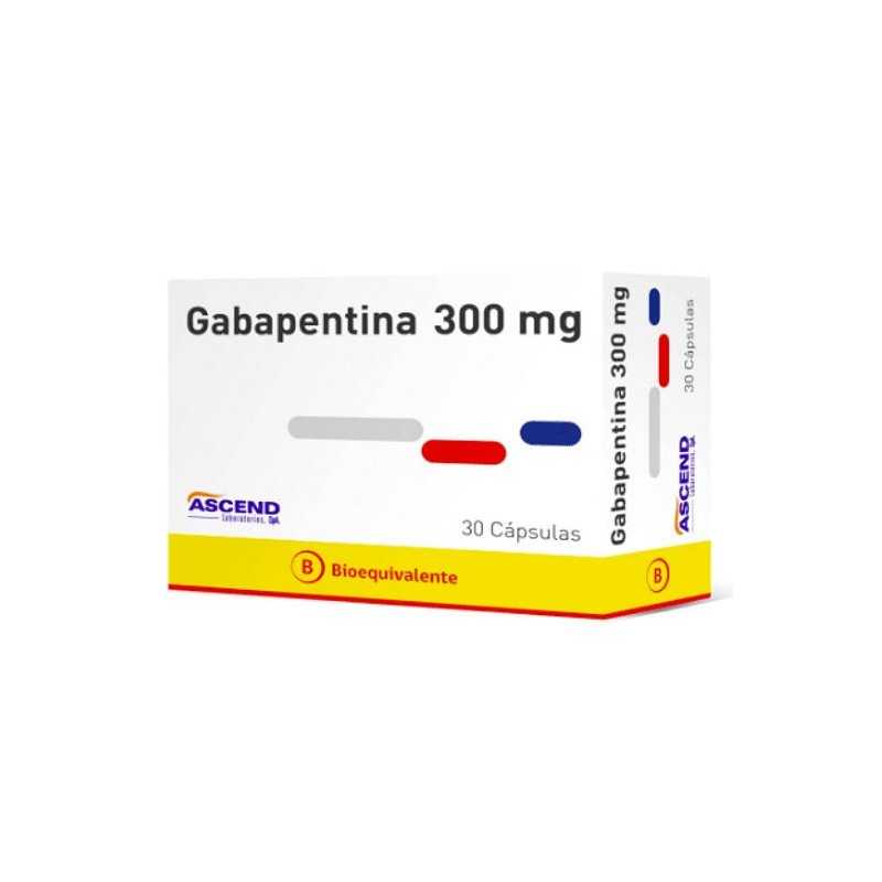 Gabapentina 300mg Ascend x30cap (Cenabast)