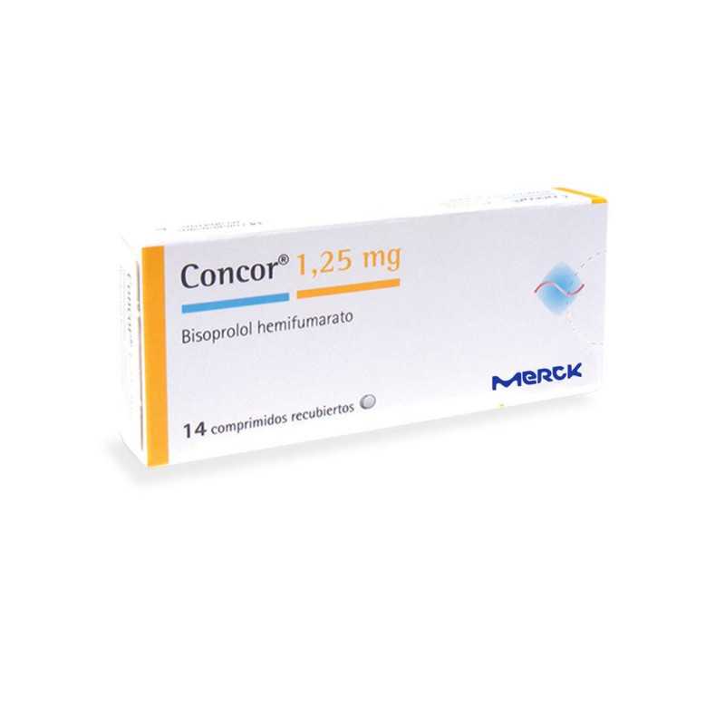 Concor 1,25mg x14com (Cenabast)