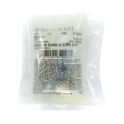 Cloruro de sodio 0,9% 100ml Viaflex (Baxter)