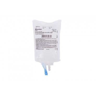 Cloruro de sodio 0,9% 500ml Viaflex (Baxter)