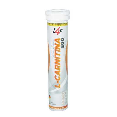 L-carnitina 500mg efervescente limón x20com (L4F)
