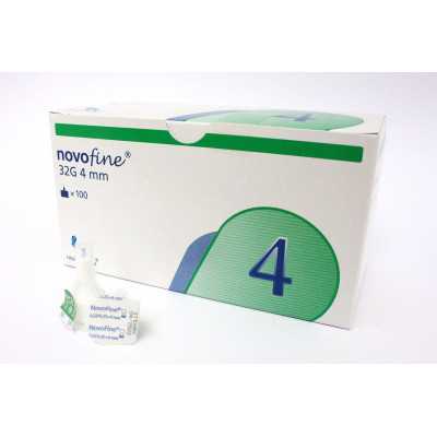 Aguja Insulina 32gx4mm (Novofine)