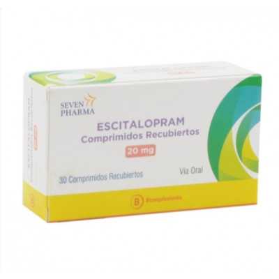 Escitalopram 20mg x30 sevenpharma