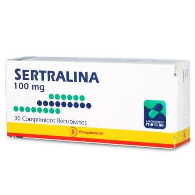 Sertralina 100mg x30com. (Mintlab)