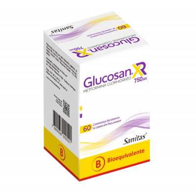 Glucosan XR 750mg x60com