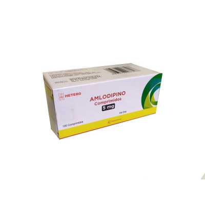 Amlodipino 5mg x100com Seven Pharma (Cenabast)
