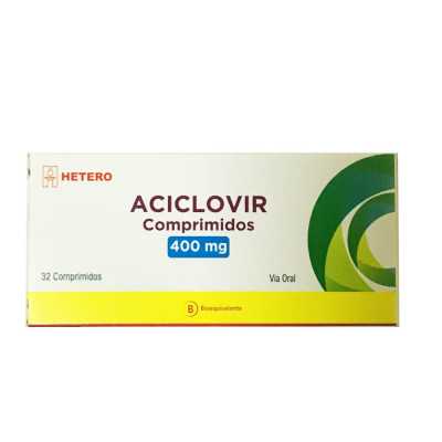 Aciclovir 400mg x35com. (Seven Pharma)