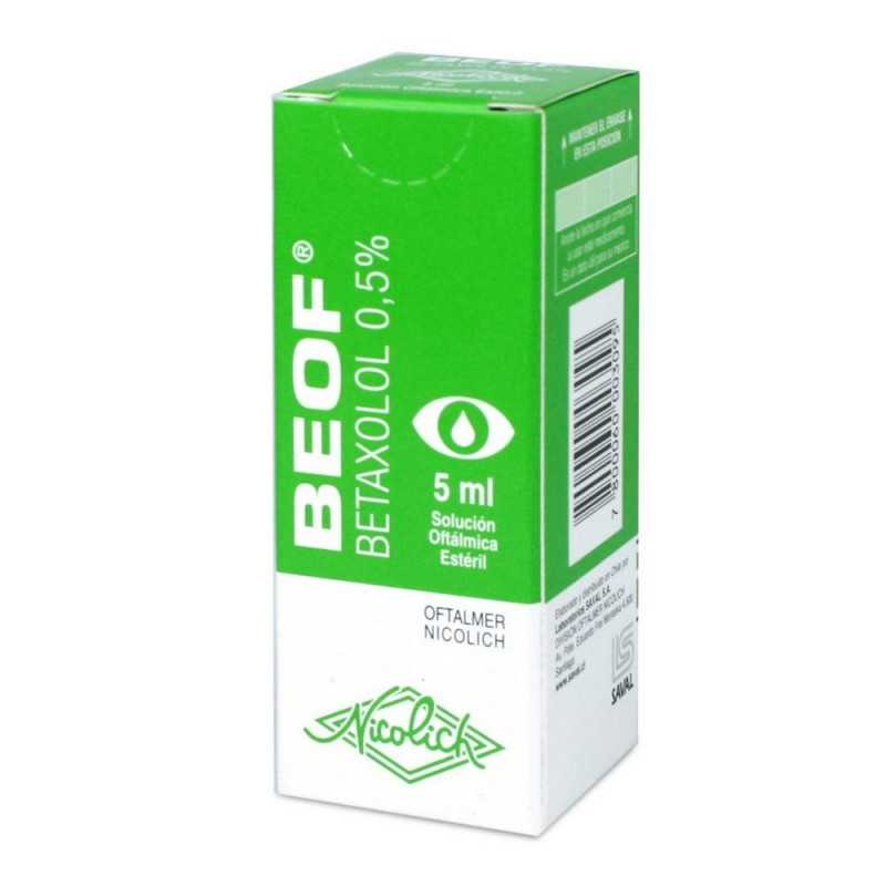 Beof 0.5% solucion oftalmica x5ml