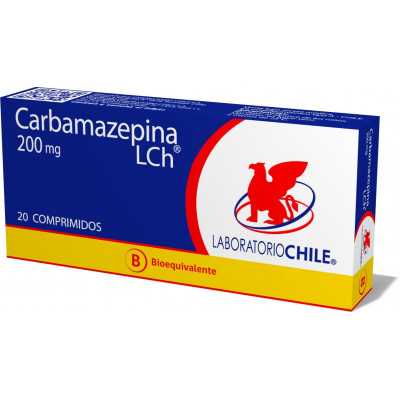 Carbamazepina 200mg x20com. (Chile)