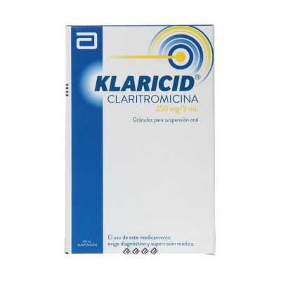 Klaricid Pediatrico 250mg/ml solucion oral 60ml