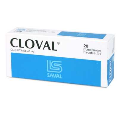 Cloval 40mg x20com.