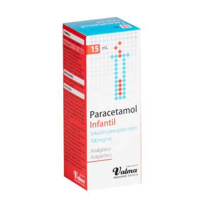Paracetamol 100 mg/ml x15ml (Valma)