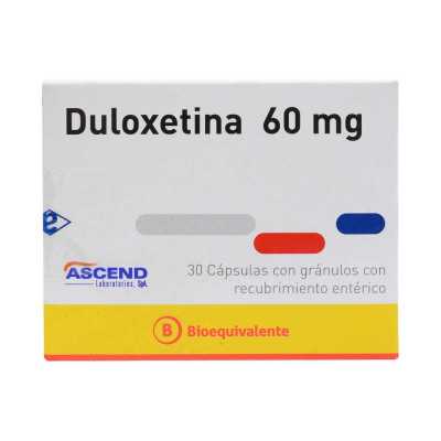 Duloxetina 60mg x30com La (Ascend)
