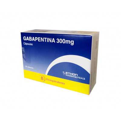 Gabapentina 300mg x30cap (Ethon)