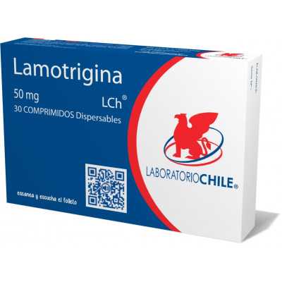 Lamotrigina 50mg x30com (Chile)