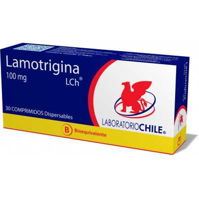 Lamotrigina 100mg x30com (Chile)