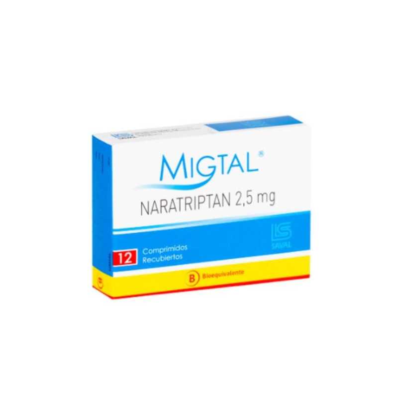 Migtal 2.5mg x12com.