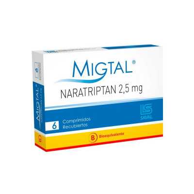 Migtal 2.5mg x6com.