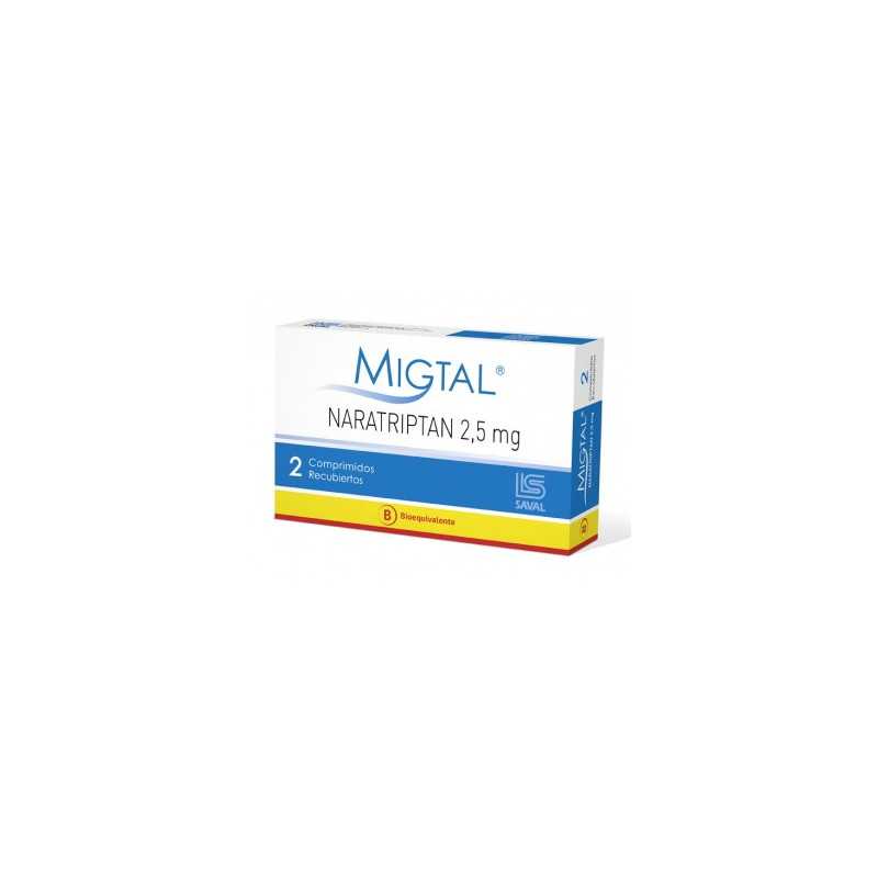 Migtal 2.5mg x2com.