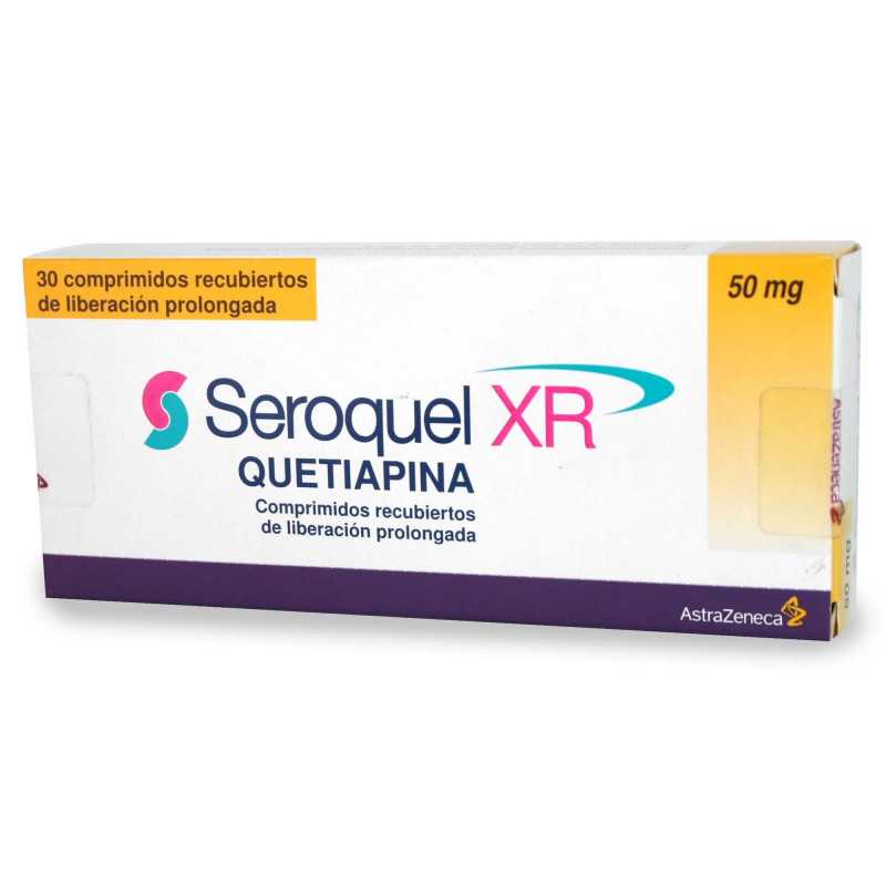 Seroquel XR 50mg x30com