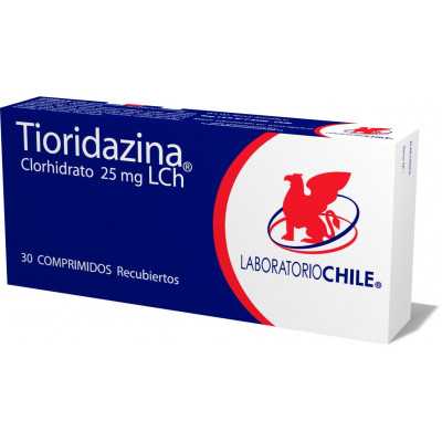 Tioridazina 25mg x30com (Chile)