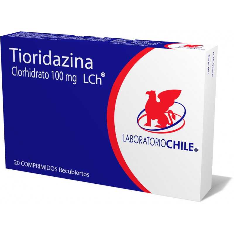 Tioridazina 100mg x20com (Chile)