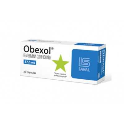 Obexol 37,5mg x30cap