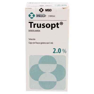 Trusopt Solucion oftalmica 2% x5ml