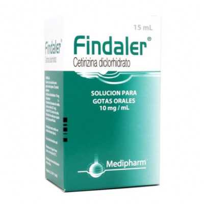 Findaler 10mg/ml gotas 15ml