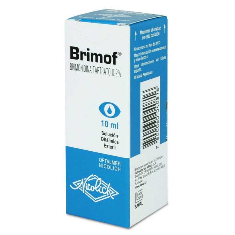 Brimof 0.2% solución oftalmica x10ml
