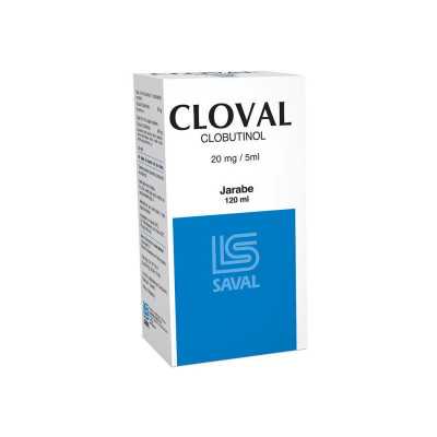 Cloval 20mg/5ml jarabe 120ml