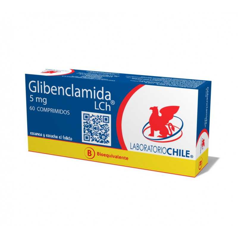Glibenclamida 5mg x60com. (Chile)