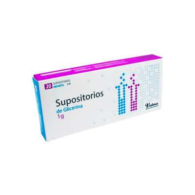 Glicerina Supositorio pediatrico (1/4) 1g X10sup.