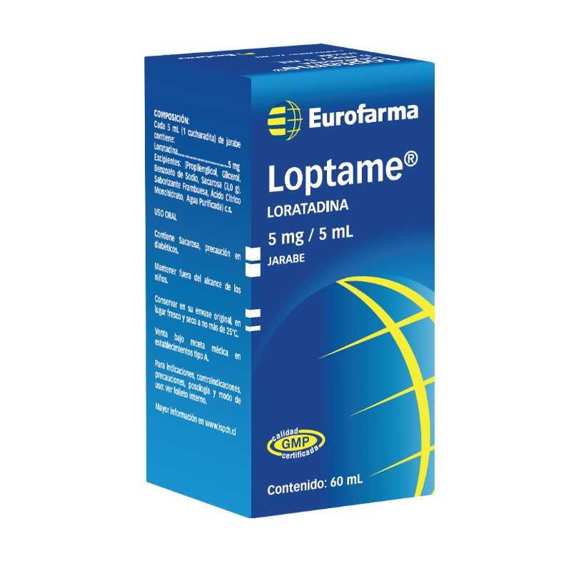 Loptame Jarabe 5mg/5ml x60ml