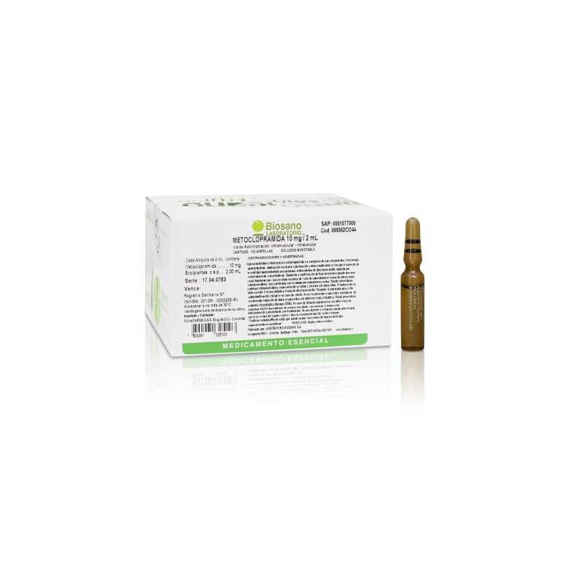 Metoclopramida 10mg/2ml (Biosano)