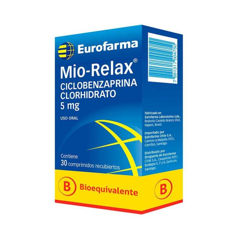 Mio-relax 5mg x30com