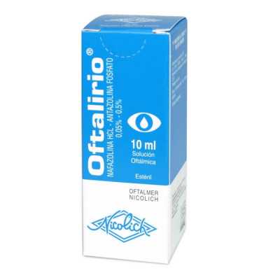Oftalirio solución oftalmica x10ml