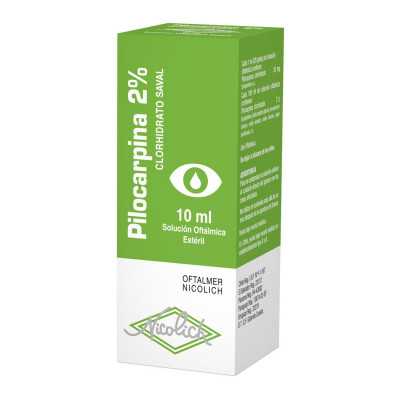 Pilocarpina 2% solucion oftalmica 10ml (Saval)